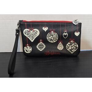 Brighton Christmas Themed Wristlet